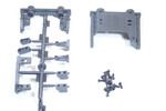 Cross RC AT4 Frame Bulkheads & Steering Mounts