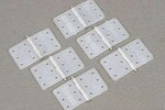 Dubro DUB118  Small Nylon Hinges-6 pack