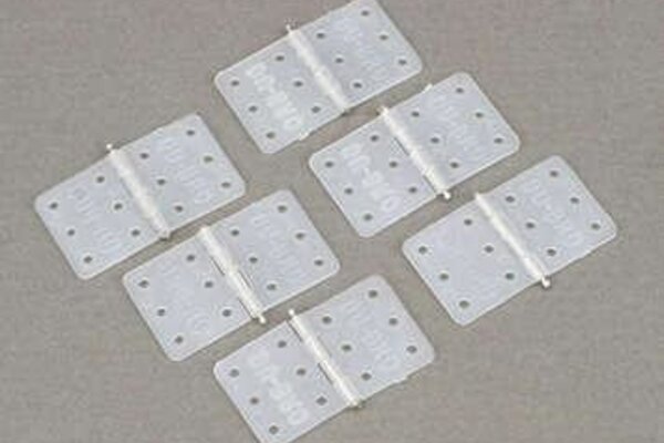 Dubro DUB118  Small Nylon Hinges-6 pack