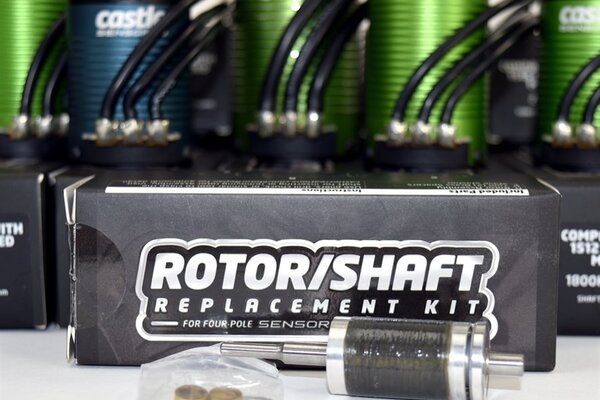 Castle Creations Rotor/Shaft Replacement Kit 1410-3800Kv