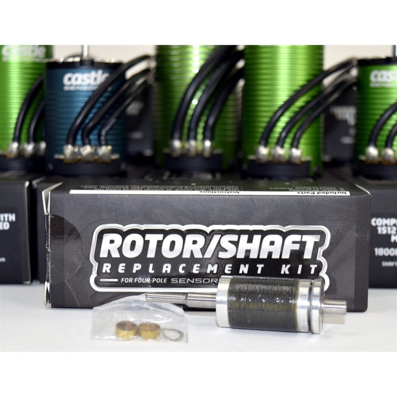 Castle Creations Rotor/Shaft Replacement Kit 1410-3800Kv 5mm