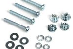 Dubro 2-56x1/2" Mounting Bolts & Blind Nuts