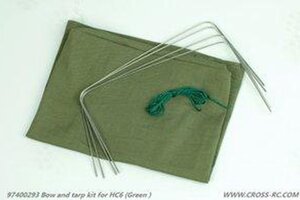 Cross RC HC6 Green Tarpaulin Set