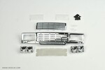 Cross RC Chrome Main Grille Kit (Square Headlights): SG4