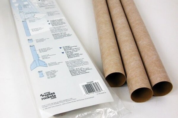 Estes Rockets EST3089  BT-60 Body Tube, for Model Rockets (3pk)
