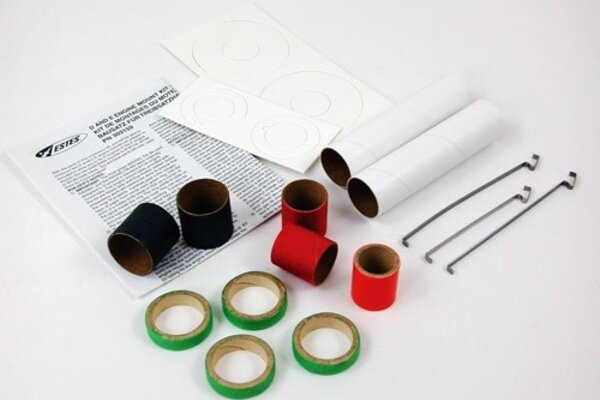 Estes Rockets EST3159  D & E Engine Mount Kit, for Model Rockets (3pk)