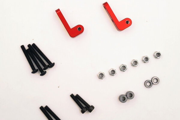 Cross RC Upgrade Rear Shock Mount Kit: SG4, SR4