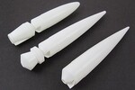 Estes Rockets EST3165  NC-60 Long Nose Cone Asst. for Model Rockets (3pk)