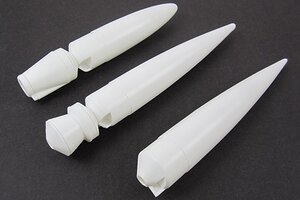 Estes Rockets EST3165  NC-60 Long Nose Cone Asst. for Model Rockets (3pk)
