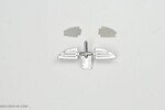 Cross RC Chrome Side Vent Cover: SG4, SR4
