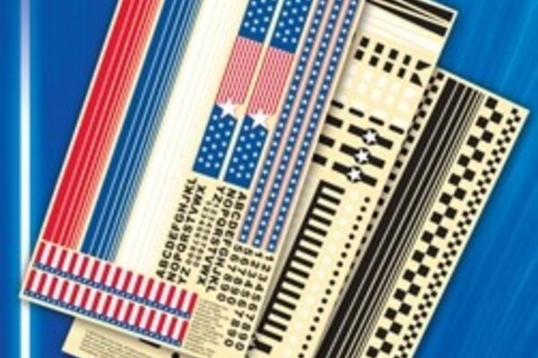 Estes Rockets EST3170  Waterslide Decal Set, for Model Rockets