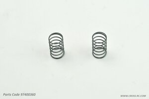 Cross RC 26mm Shock Spring (Grey): SG4, SR4 Cross RC 26mm Shock Spring (Grey): SG4, SR4