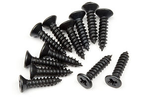 HPI Racing Tp. Flat Head Screw M2.6X12mm (12pcs) Bullet MT/ST