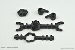 Cross RC Front Axle Housing and Steering Knuckles, G2