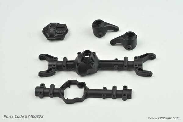 Cross RC Front Axle Housing and Steering Knuckles, G2