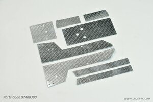 Cross RC Metal Diamond Plate: SG4 Cross RC Metal Diamond Plate: SG4