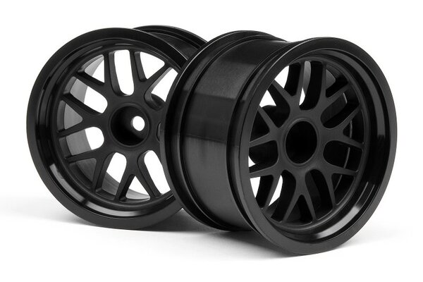 HPI Racing BBS Spoke Wheel 48X31mm Black (9mm Offset/2pcs)