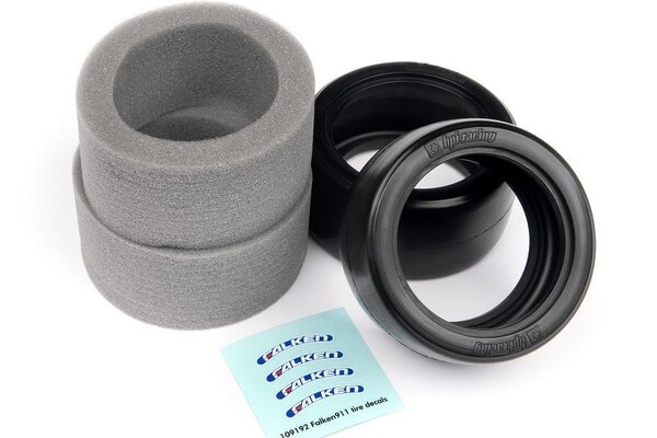 HPI Racing Falken Azenis Slick Tire 34mm (Rear/2pcs)