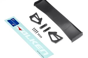 HPI Racing GT Wing Set (Type F / 10th Scale / Black)