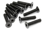 HPI Racing Flat Head Screw M3X15mm (Hex Socket/10pcs)