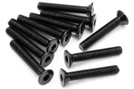 HPI Racing Flat Head Screw M3X18mm (Hex Socket/10pcs)