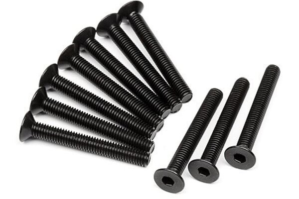 HPI Racing Flat Head Screw M3X24mm (Hex Socket/10pcs)
