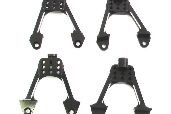 Hot Racing Shock Tower, Front/Rear, Alumi