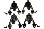 Hot Racing Aluminum Multi-Position Shock Hoops - Axial SCX10