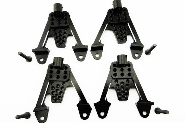 Hot Racing Aluminum Multi-Position Shock Hoops - Axial SCX10