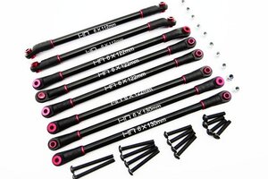 Hot Racing Aluminum 4 Link Wheelbase Link Set