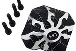 Hot Racing Aluminum Ar44 Axle Diff Spider Covers, for Axial SCX2