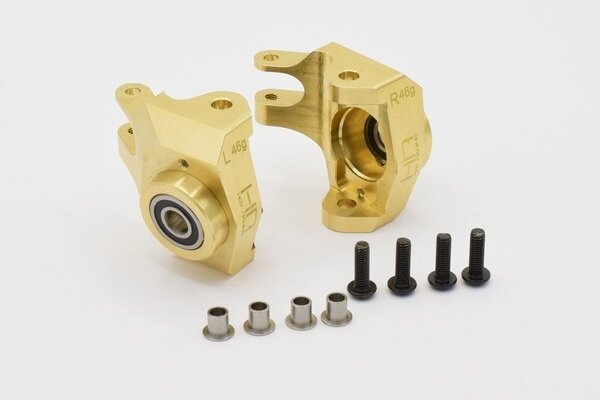 Hot Racing Brass Bearing Front Knuckle SCX II