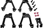Hot Racing Alum F/R Adjustable Shock Towers, for SCX2