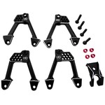 Hot Racing Alum F/R Adjustable Shock Towers, for SCX2
