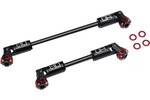 Hot Racing Heavy Duty Steel Scale Look U-Joints Shafts, for SCX10 II