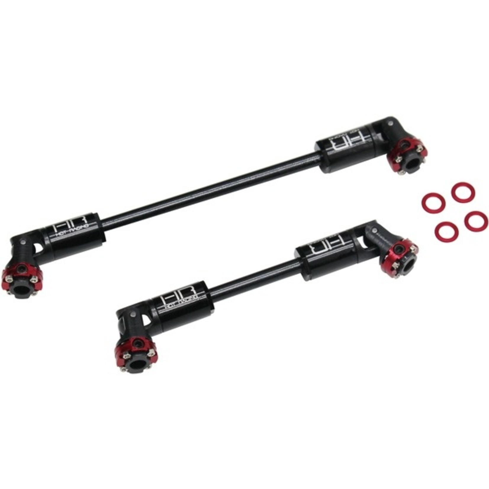 Hot Racing Heavy Duty Steel Scale Look U-Joints Shafts, for SCX10 II