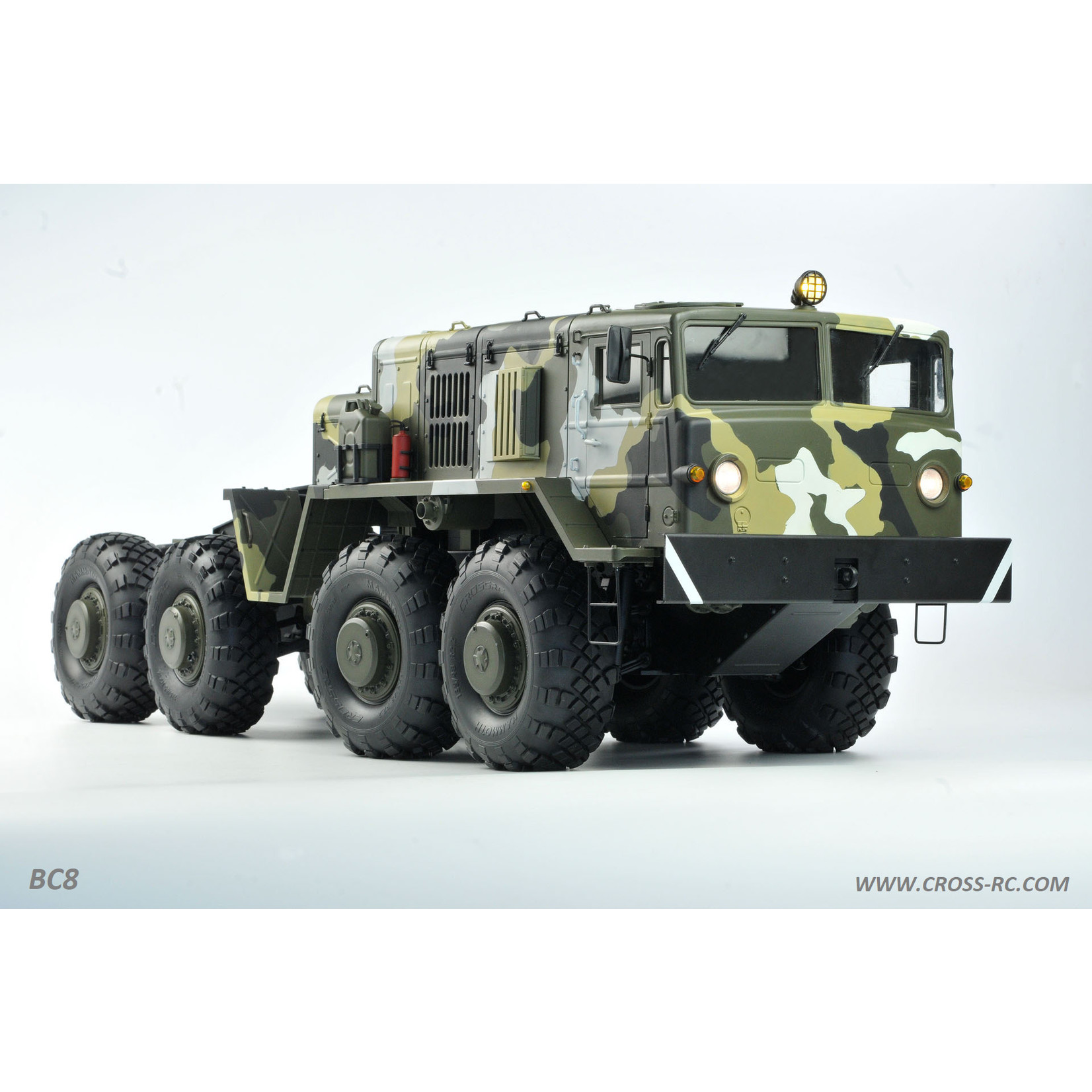 Cross RC BC8 Mammoth 1/12 8 x 8 Scale Off Road Military Truck Kit