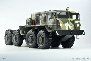 Cross RC BC8 Mammoth 1/12 8 x 8 Scale Off Road Military Truck Kit