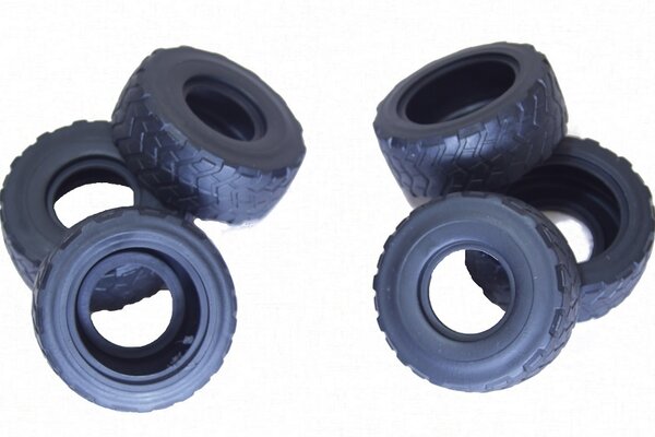 Diecast Masters Tire Set (6) for 25004