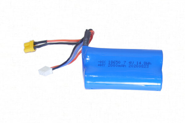 Diecast Masters 2000mAh 7.4v Lithium Battery