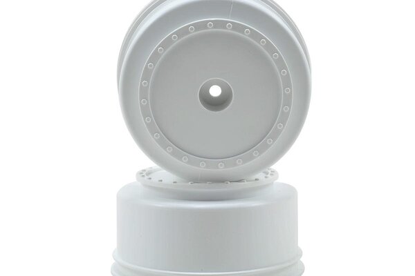 DE Racing Borrego SC Wheels-Assoc SC5M- SC10-ProSC/+3mm/White/4pcs