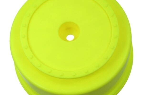 DE Racing Borrego SC Wheels-Assoc SC5M- SC10-ProSC/+3mm/Yellow/4pcs