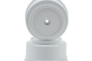 DE Racing Borrego SC Wheels-TLR TEN-SCTE -22SCT/TeknoSCT410/White/4pcs
