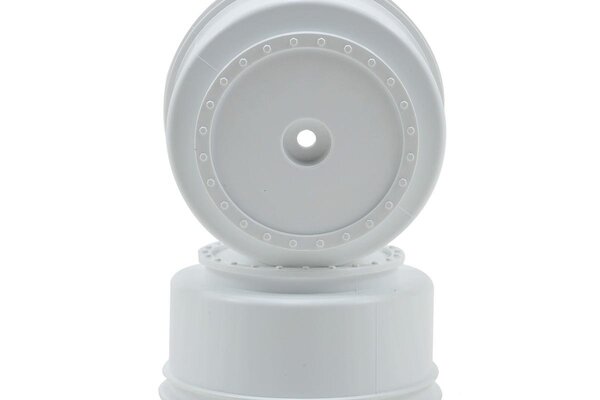 DE Racing Borrego SC Wheels-TLR TEN-SCTE -22SCT/TeknoSCT410/White/4pcs
