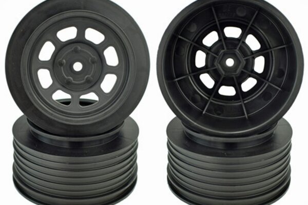 DE Racing Speedway SC Wheels-Assoc SC10 SC5M +3mm Offset  (4pcs)
