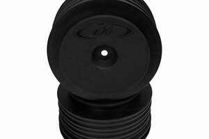 DE Racing Speedline Plus SC Wheels-Assoc SC5M-SC10/+3mm /Black/4pcs