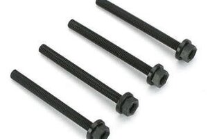 Dubro DUB142   1/4-20x2" Nylon Wing Bolts