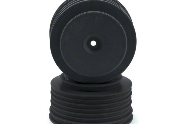 DE Racing Speedline Plus SC Wheels-TLR 22SCT-TEN-SCTE/Black/4pcs