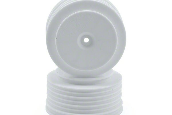 DE Racing Speedline Plus SC Wheels-TLR 22SCT-TEN-SCTE/White/4pcs