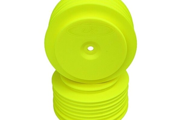DE Racing Speedline Plus SC Wheels-TLR 22SCT-TEN-SCTE/Yellow/4pcs